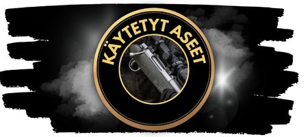 Laaja valikoima käytettyjä aseita