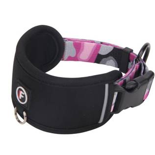 FinNero CAMOCOLOR Säädettävä Pistolukkopanta Pinkki - Muut koiratarvikkeet - 6438406009640 - 1