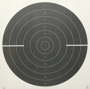 Kuviotaulu 24 Virallinen 55x55cm - Taulut ja tauluntaustat kiväärille - 240240 - 1