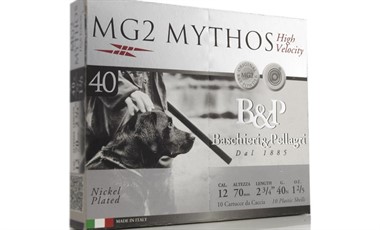 B&P MG2 Mythos 40HV 12/70 40g Haulikon Patruuna 10kpl - Lyijyhaulit - 8057018390120 - 1