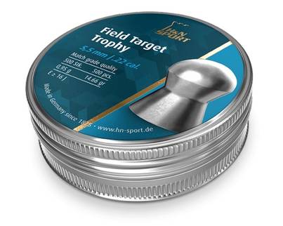 H&N Field Target Trophy 5,5mm 0,95g 250kpl - Ilmakiväärin luodit 5,5mm - 4047058010410 - 1