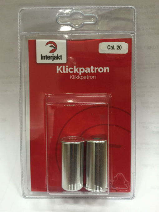 Haulikon Klikkipatruuna Cal.20 2-PACK - Klikkipatruunat aseille - AL14640000020 - 1