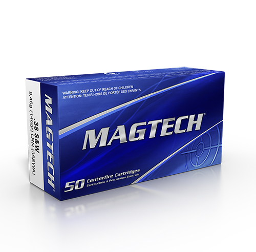 Magtech .38 SWA LRN 146gr 50kpl - Revolverin patruunat - 145090 - 1
