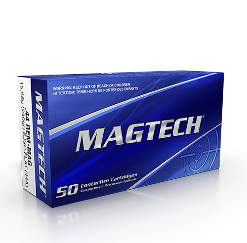 Magtech .44Mag SJSP 44A 240gr 50kpl - Revolverin patruunat - 158200 - 2