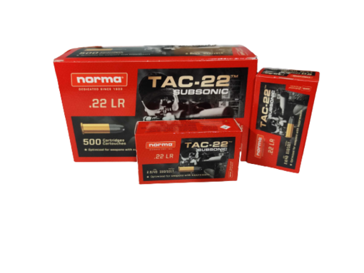 Norma TAC-22 .22LR Subsonic - Pienoiskiväärin patruunat 22LR - 2400065-50 - 1