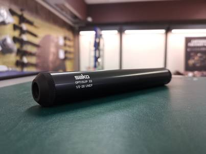 Optisup 22 22LR 1/2-28 UNEF - Äänenvaimennin pienoiskivääriin .22 - 6438053125410 - 1