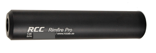 RCC Rimfire PRO Vaimennin 1/2-20 UNF .17 - Äänenvaimennin pienoiskivääriin .17 - RCCPRO1720 - 1