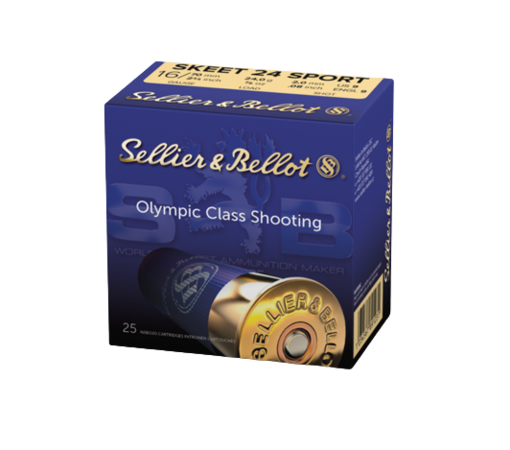 S&B 16/70 Skeet 24g 2.00mm 25kpl - Haulikon ratapatruunat Skeet - 8590690033300 - 1