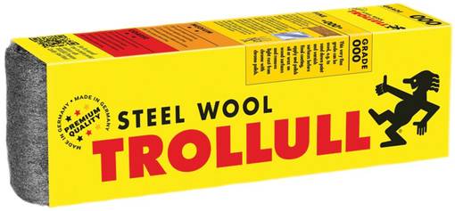 Trollull Teräsvilla Grade 000, 200g - Muut aseiden huoltotarvikkeet - 385300 - 1