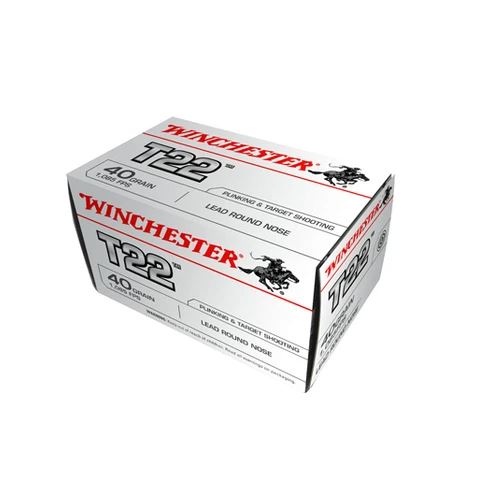 Winchester T-22 LR 331m/s 2,60g 50kpl - Pienoiskiväärin patruunat 22LR - 634957750192 - 1
