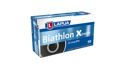 Lapua .22LR Biathlon Xtreme 50kpl - Pienoiskiväärin patruunat 22LR - 420170 - 1