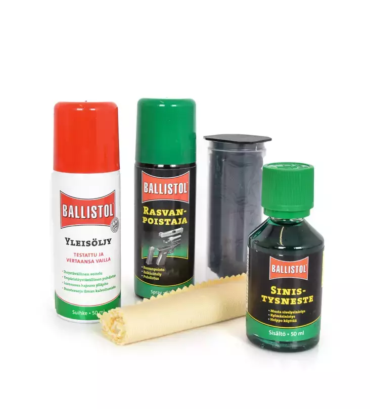 Ballistol pikasinistys sarja - Aseen puhdistussetit - 380730 - 1