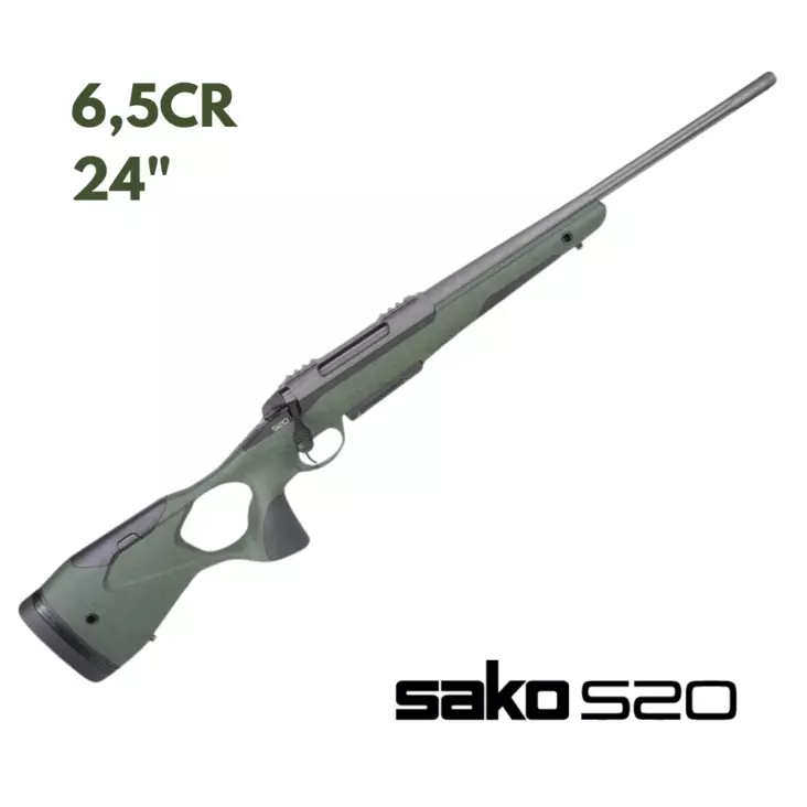 Sako S20 Hunter 6,5CR RH 24" Kivääri - Sako S20 kiväärit - SKS6336A83A9S0 - 1