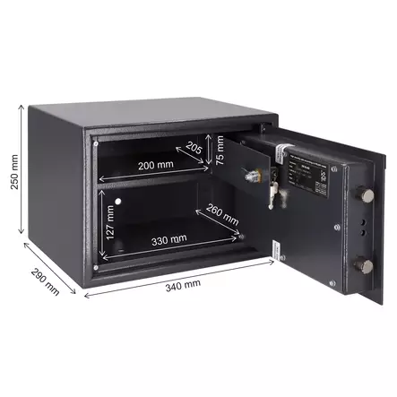 Brihard Pistol Premium K Pistooliasekaappi - Brihard Asekaapit - 4779022635441 - 2