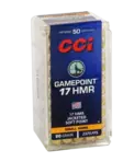 CCI .17HMR Game Point JSP Patruuna 50kpl - Pienoiskiväärin patruunat .17HMR - 076683000521 - 2