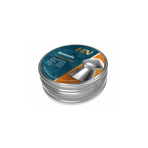 H&N Baracuda 4,5mm 0,69g Luoti 400kpl - Ilmakiväärin luodit 4,5mm - 4047058019581 - 2