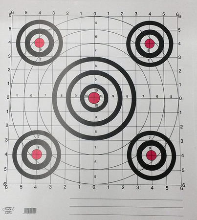 Kiikarin Kohdistustaulu 50 30,5x40cm - Taulut ja tauluntaustat kiväärille - 6410362405001 - 1