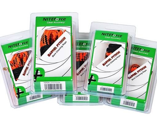 NITEforce Barrel Python piippukäärme puhdistusnauha, 12cal - Aseen puhdistusnarut - 30-046-46811 - 1