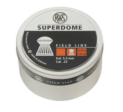 RWS Superdome 5,5mm 0,94g 500kpl - Ilmakiväärin luodit 5,5mm - 4000294136801 - 1