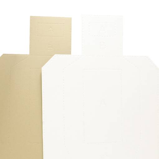 SRA Target Tan/White - Taulut ja tauluntaustat kiväärille - ET239100-1 - 1