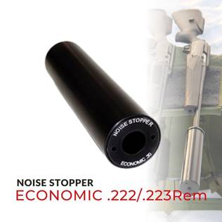 Jahtivaruste Noise Stopper Economic .222Rem Äänenvaimennin - Äänenvaimentimet .223 kivääriin - JVNSTOPECO222 - 3