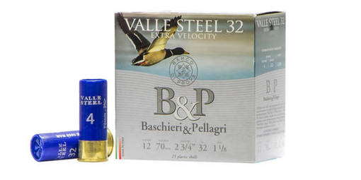 BP Valle Steel 32 12/70 32g 25kpl - Teräshaulit (ja muut) - 8033629500042 - 1