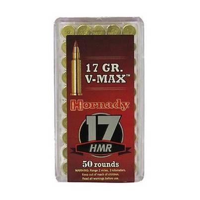 Hornady .17HMR V-Max 50kpl - Pienoiskiväärin patruunat .17HMR - 090255831702 - 1