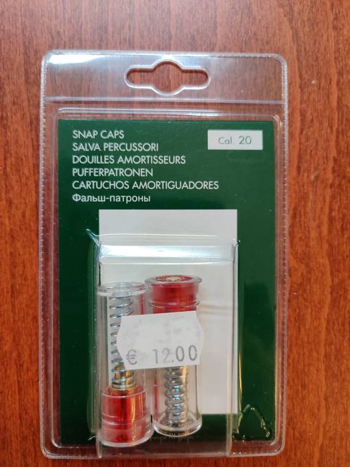 Klikkipatruuna Cal.20 Muovi 2kpl - Klikkipatruunat aseille - 6410364600602 - 1