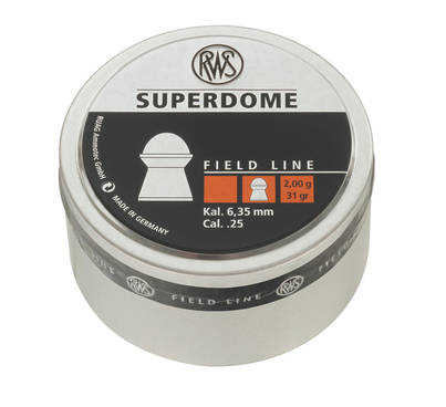RWS Superdome 6,35mm 2,0g 200kpl - Ilmakiväärin luodit 6,35mm - 4000294172632 - 1