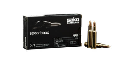 Sako .222Rem FMJ 3,2g Kiväärin Patruuna 20kpl - Kiväärin patruunat .222 - 6438053999912 - 1