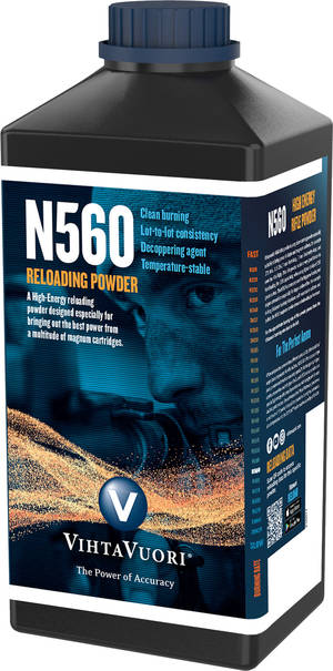 Vihtavuori N560 Kivääriruuti 1kg Purkki - Kivääriruuti - 6420615701002 - 1