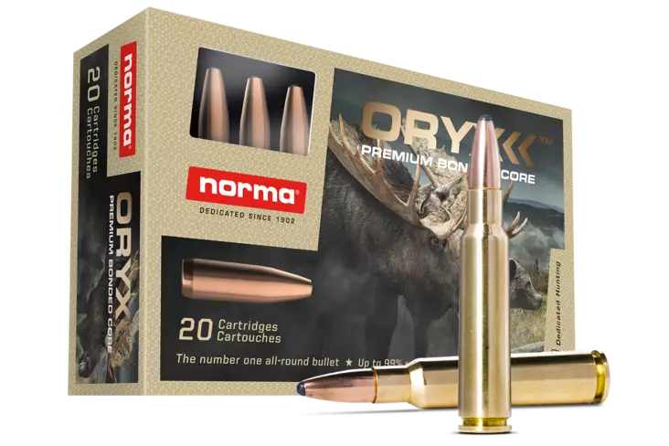 Norma New Oryx .308Win 165g 10,7g 20kpl - Kiväärin patruunat .308 Win - 7393923314082 - 1