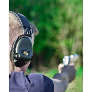 Sordin Supreme Pro-X 1.1 Leather Vihreä Kuulosuojaimet - Kuulosuojaimet ammuntaan - 7392749009233 - 2