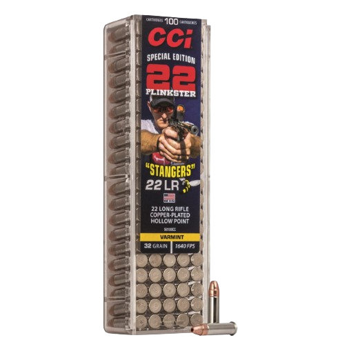 CCI .22LR Stangers CPHP 2,07g 100kpl - Pienoiskiväärin patruunat 22LR - 604544657883 - 1