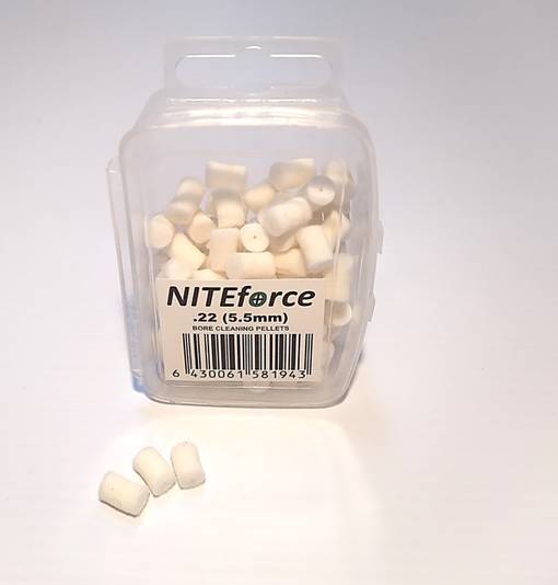 NITEforce Bore Cleaning Pellets .22 Puhdistustulppa - Aseen puhdistustulpat - 30-053 - 1