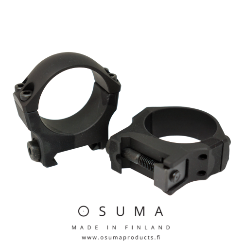 Osuma Rengasjalka 30mm Matala Picatinny - Kiikarin renkaat - 6430068622243 - 1