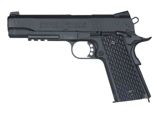 Swiss Arms M1911 Tactical Rail 4.5mm CO2 - Ilmapistoolit - 288513 - 1
