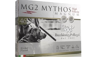 B&P MG2 Mythos Magnum 46HV 12/76 Haulikon Patruuna 10kpl - Lyijyhaulit - 8057018390243 - 1