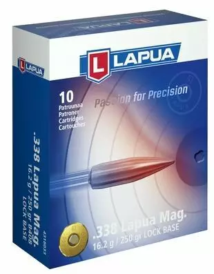 Lapua .338LM Lock Base16,2g Patruuna - Kiväärin patruunat Muut Kaliiperit - 4318033 - 1