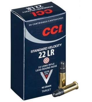 CCI 22LR Standard 2,60g Pienoiskiväärin Patruuna - Pienoiskiväärin patruunat 22LR - 076683000354 - 1