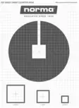 Norma Kohdistustaulu 1kpl - Taulut ja tauluntaustat kiväärille - N66040114 - 3