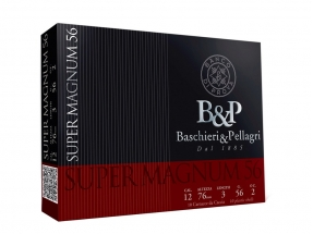 B&P Super Magnum 56 12/76 56g Haulikon Patruuna 10kpl - Lyijyhaulit - 8034134049804 - 1