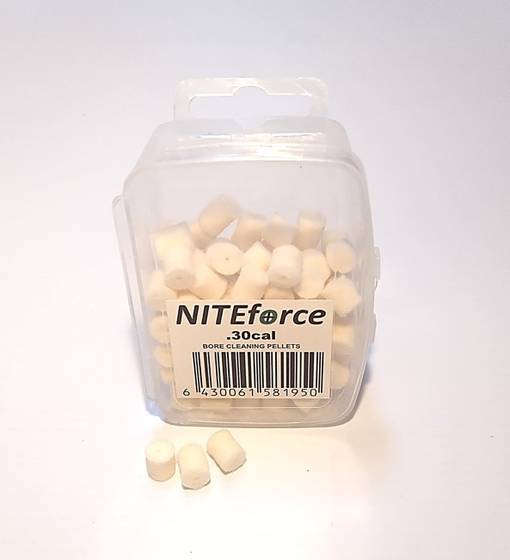 NITEforce Bore Cleaning Pellets .30 Puhdistustulppa - Aseen puhdistustulpat - 30-054 - 1