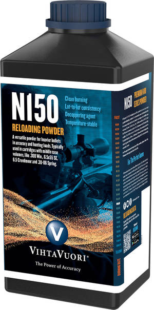 Vihtavuori N150 Kivääriruuti 1kg Purkki - Kivääriruuti - 6420615700074 - 1