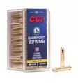 CCI .22WMR Gamepoint 50kpl - Pienoiskiväärin patruunat 22WMR - 130115 - 1