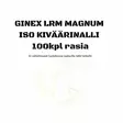 Ginex LRM Magnum Iso Kiväärinalli - Kiväärinallit - 192525 - 1