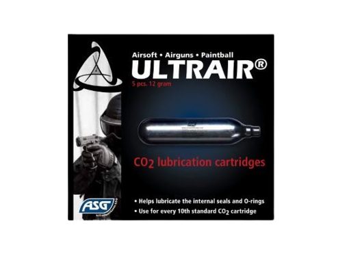 ASG CO2 Kapseli Huoltokaasu 12G - CO2-kapselit - 5707843051125 - 1