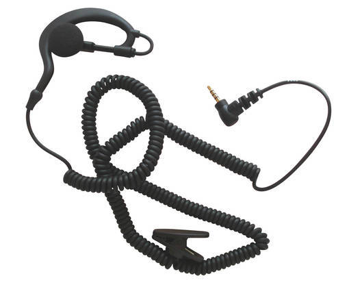 Lafayette Micro 4/5 Korvakuuloke 2,5mm Pitkä Kaapeli - Korvakuulokkeet radio-puhelimiin - 7332020025125 - 1