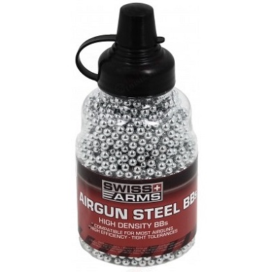 Swiss Arms 4,5mm Metallikuulat 1500kpl - Ilmakiväärin luodit 4,5mm - 3559968815005 - 1