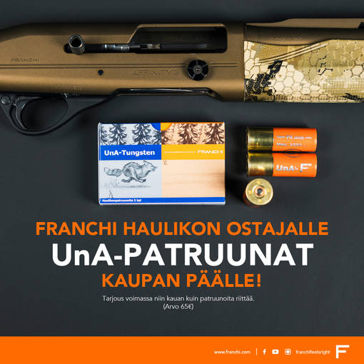 UnA-F Tungsten 12/70 #6 Patruuna 5kpl - Teräshaulit (ja muut) - 6430068626135 - 1